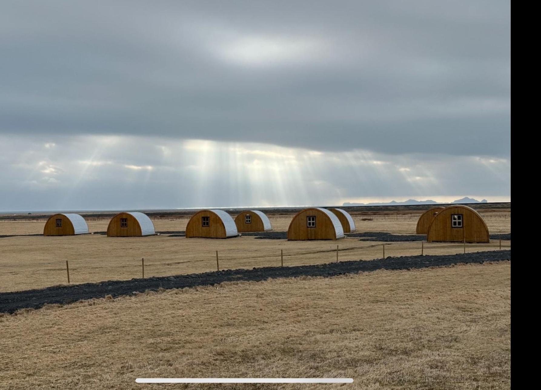 Starlight Camping Pods Hvolsvollur Bagian luar foto